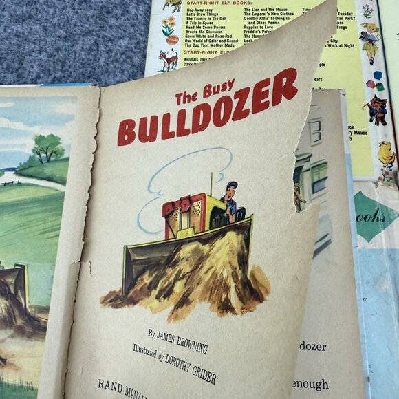 ✅Mixed Lot Of 28 VTG HC Childrens Books Rand McNally Wonder Books and Various - Picture 10 of 16